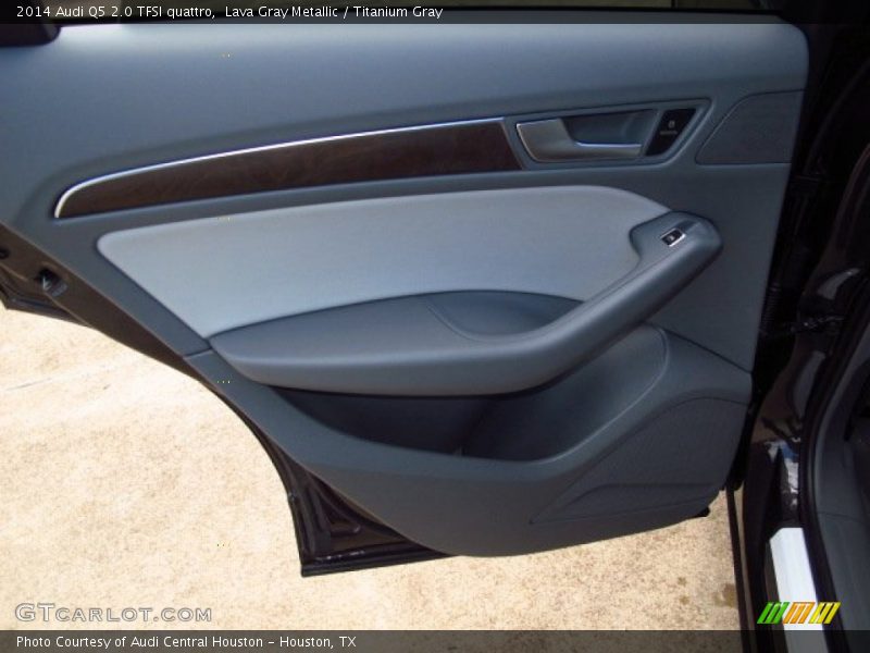 Lava Gray Metallic / Titanium Gray 2014 Audi Q5 2.0 TFSI quattro