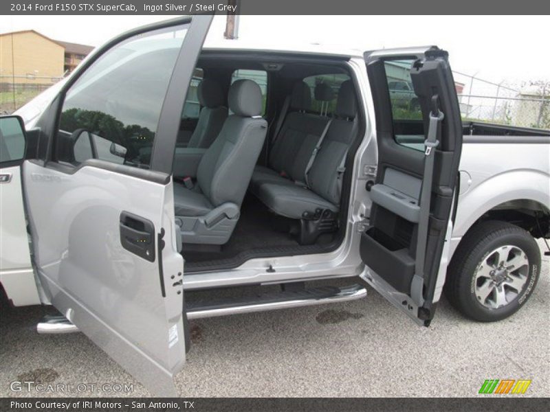 Ingot Silver / Steel Grey 2014 Ford F150 STX SuperCab