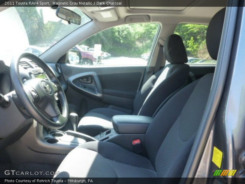 Magnetic Gray Metallic / Dark Charcoal 2011 Toyota RAV4 Sport