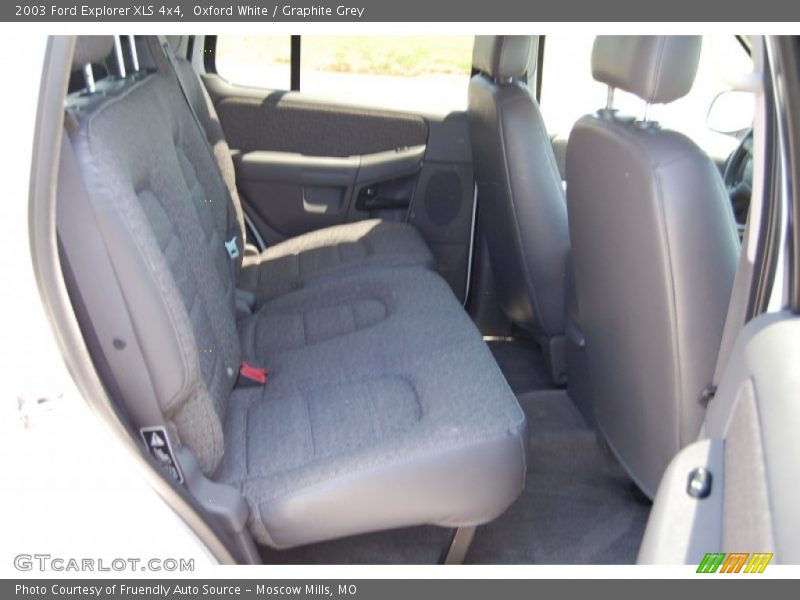 Oxford White / Graphite Grey 2003 Ford Explorer XLS 4x4