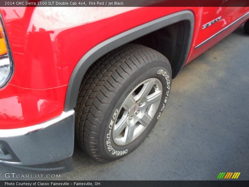 Fire Red / Jet Black 2014 GMC Sierra 1500 SLT Double Cab 4x4