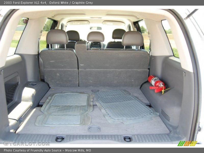 Oxford White / Graphite Grey 2003 Ford Explorer XLS 4x4