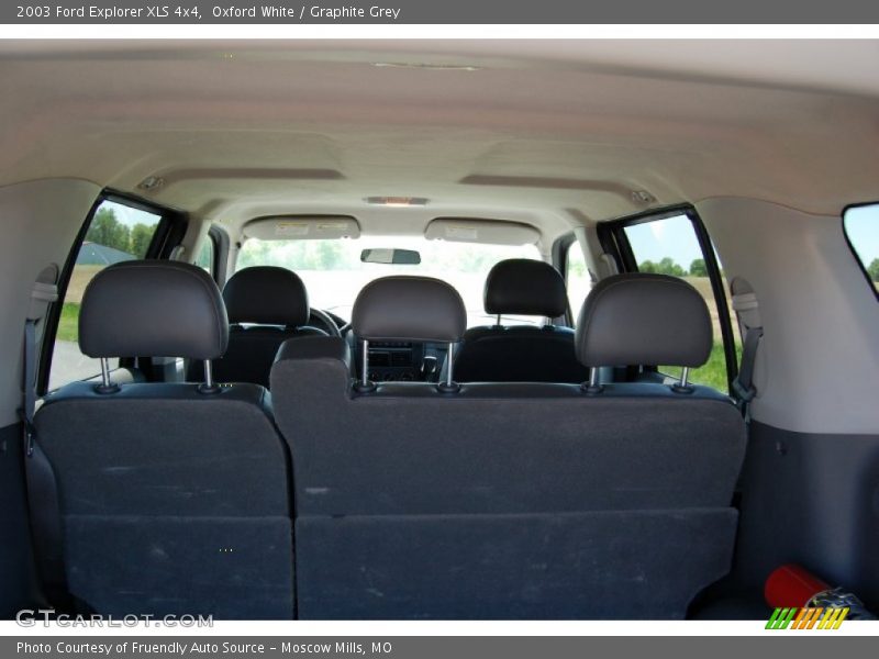 Oxford White / Graphite Grey 2003 Ford Explorer XLS 4x4