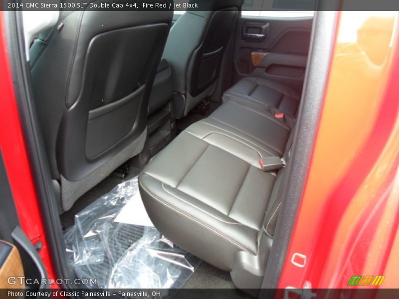 Fire Red / Jet Black 2014 GMC Sierra 1500 SLT Double Cab 4x4