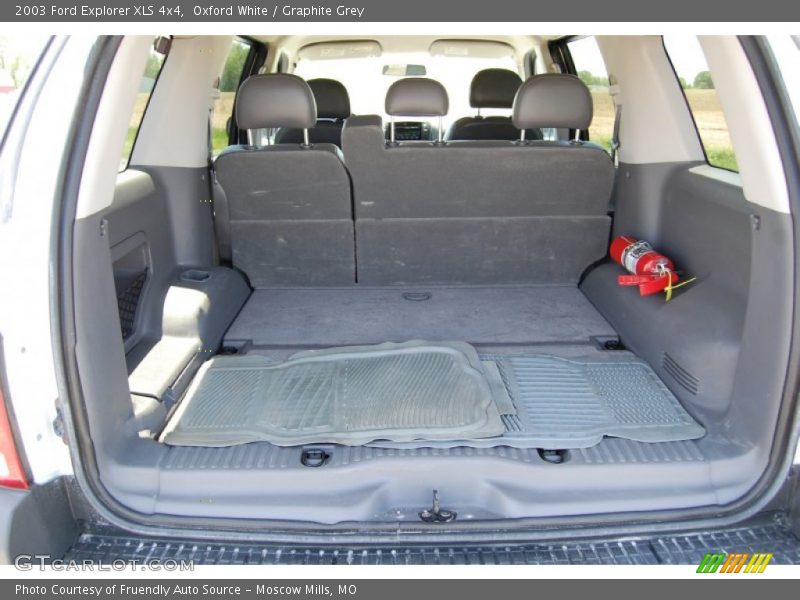 Oxford White / Graphite Grey 2003 Ford Explorer XLS 4x4