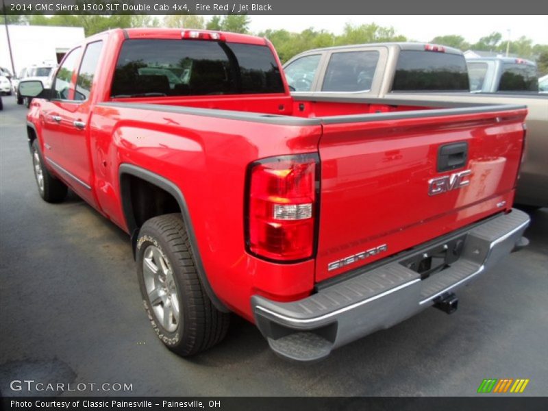 Fire Red / Jet Black 2014 GMC Sierra 1500 SLT Double Cab 4x4