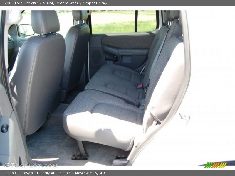 Oxford White / Graphite Grey 2003 Ford Explorer XLS 4x4