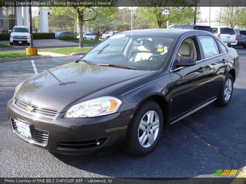 Mocha Bronze Metallic / Neutral 2009 Chevrolet Impala LS