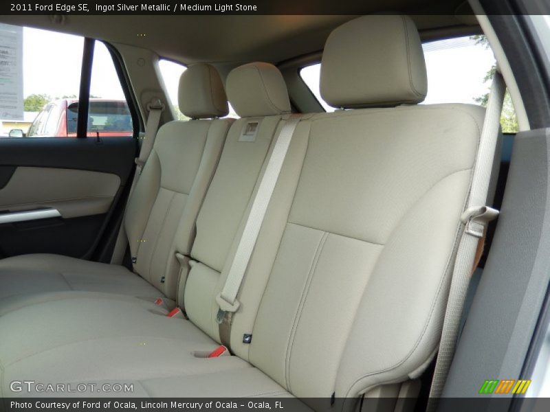 Ingot Silver Metallic / Medium Light Stone 2011 Ford Edge SE