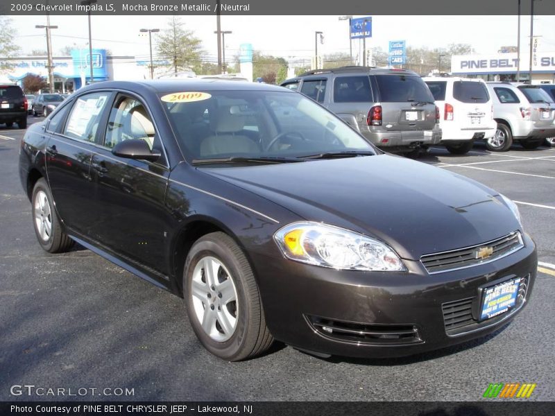 Mocha Bronze Metallic / Neutral 2009 Chevrolet Impala LS