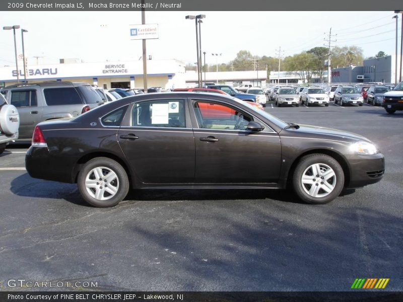 Mocha Bronze Metallic / Neutral 2009 Chevrolet Impala LS
