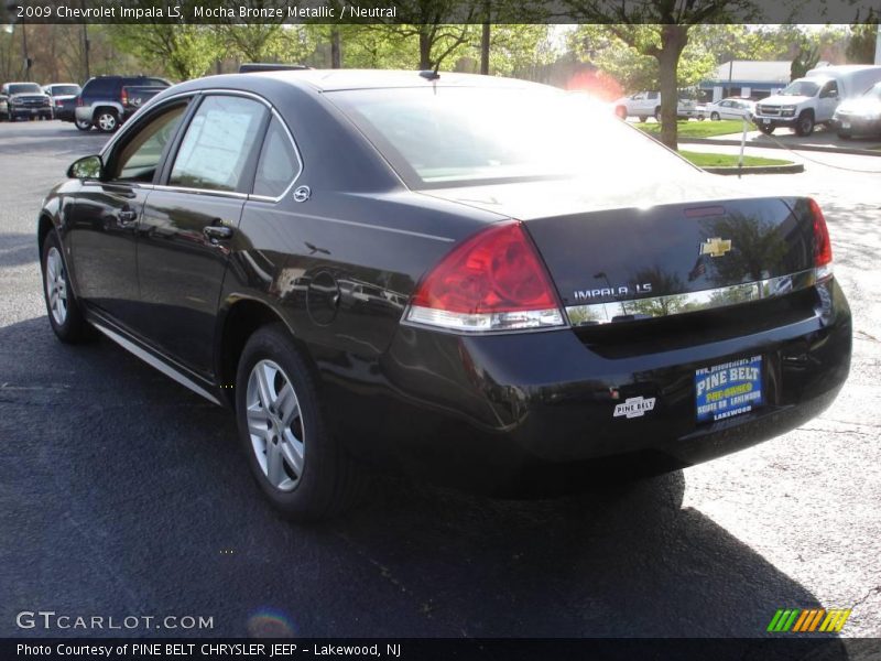 Mocha Bronze Metallic / Neutral 2009 Chevrolet Impala LS
