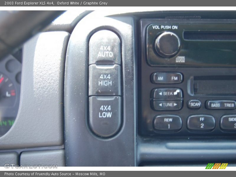 Oxford White / Graphite Grey 2003 Ford Explorer XLS 4x4