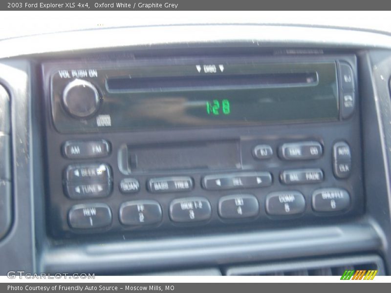 Oxford White / Graphite Grey 2003 Ford Explorer XLS 4x4
