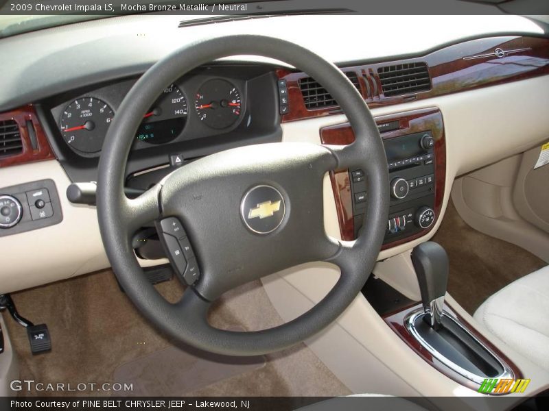 Mocha Bronze Metallic / Neutral 2009 Chevrolet Impala LS