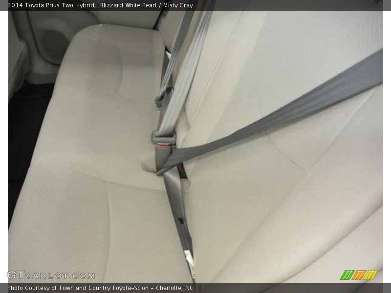 Blizzard White Pearl / Misty Gray 2014 Toyota Prius Two Hybrid