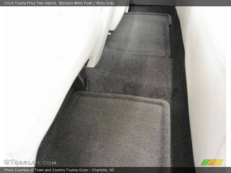 Blizzard White Pearl / Misty Gray 2014 Toyota Prius Two Hybrid