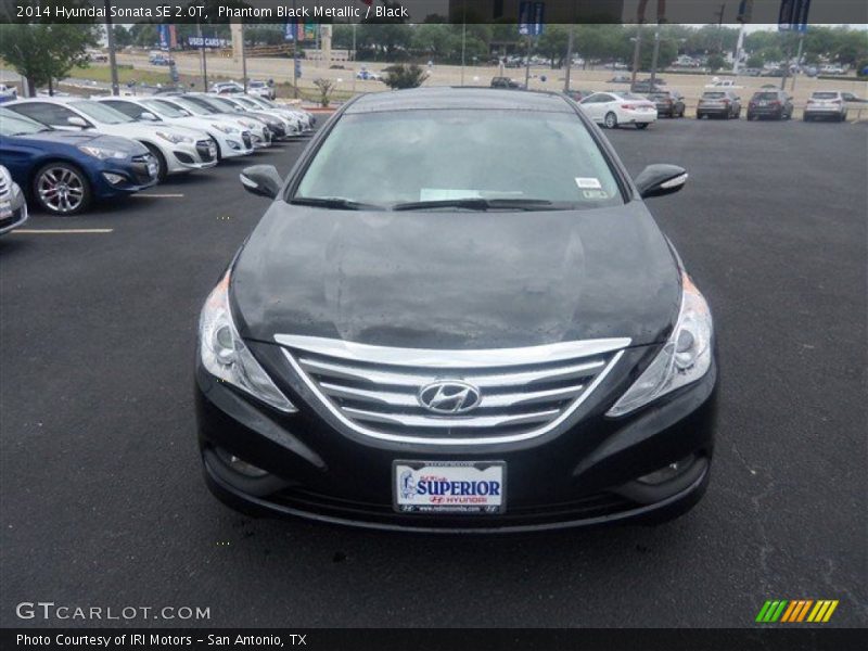 Phantom Black Metallic / Black 2014 Hyundai Sonata SE 2.0T