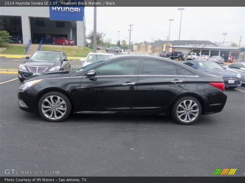 Phantom Black Metallic / Black 2014 Hyundai Sonata SE 2.0T