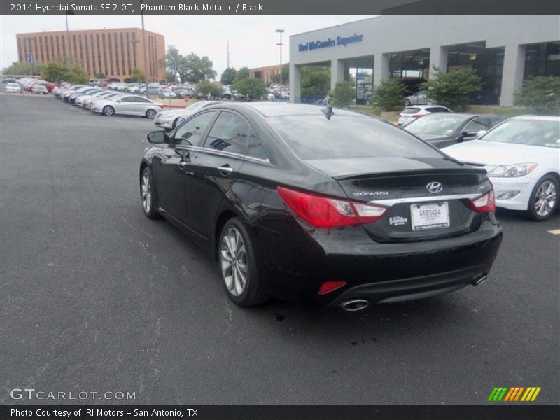 Phantom Black Metallic / Black 2014 Hyundai Sonata SE 2.0T