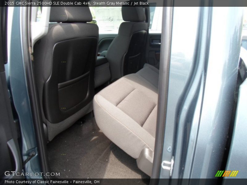Stealth Gray Metallic / Jet Black 2015 GMC Sierra 2500HD SLE Double Cab 4x4