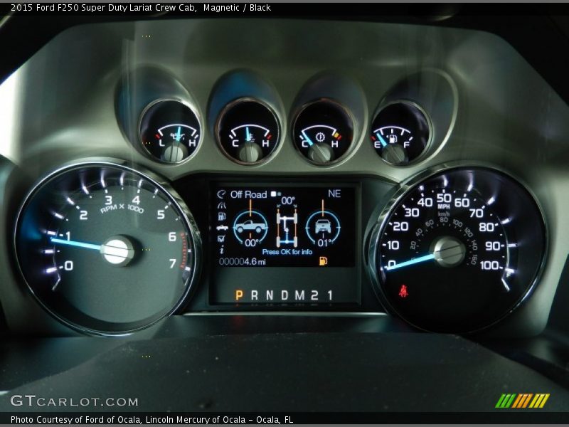 2015 F250 Super Duty Lariat Crew Cab Lariat Crew Cab Gauges