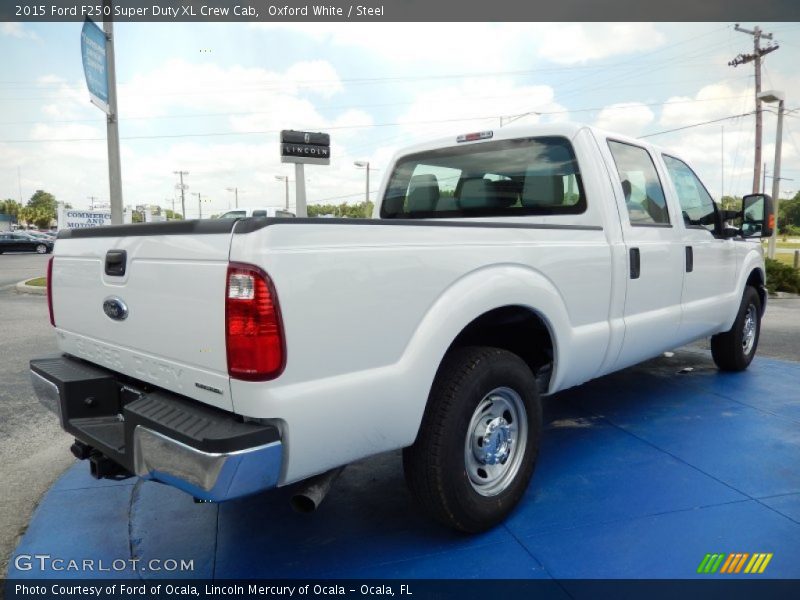 Oxford White / Steel 2015 Ford F250 Super Duty XL Crew Cab