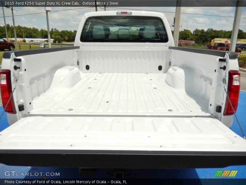 Oxford White / Steel 2015 Ford F250 Super Duty XL Crew Cab
