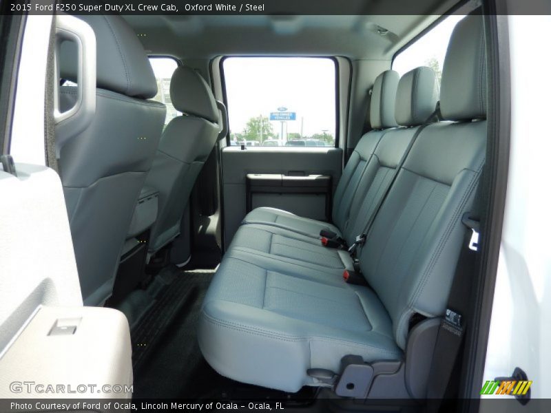 Oxford White / Steel 2015 Ford F250 Super Duty XL Crew Cab