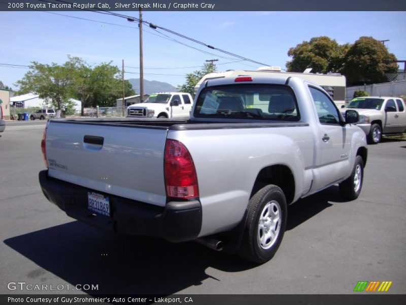 Silver Streak Mica / Graphite Gray 2008 Toyota Tacoma Regular Cab