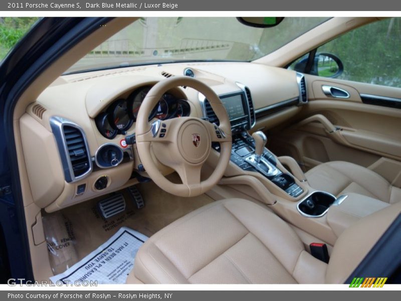  2011 Cayenne S Luxor Beige Interior