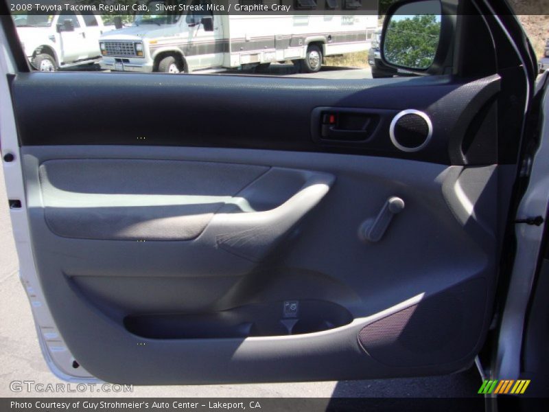 Silver Streak Mica / Graphite Gray 2008 Toyota Tacoma Regular Cab