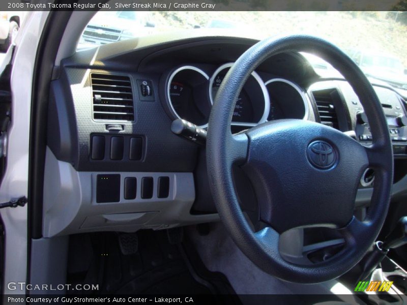 Silver Streak Mica / Graphite Gray 2008 Toyota Tacoma Regular Cab