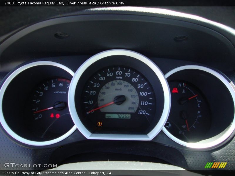 Silver Streak Mica / Graphite Gray 2008 Toyota Tacoma Regular Cab