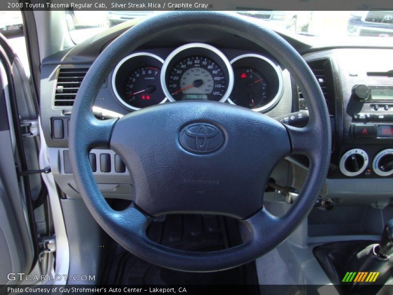 Silver Streak Mica / Graphite Gray 2008 Toyota Tacoma Regular Cab