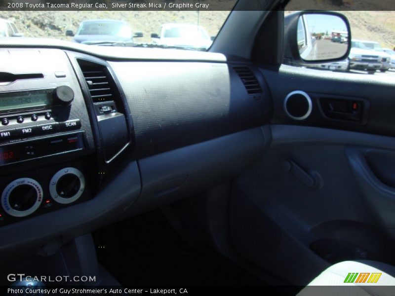 Silver Streak Mica / Graphite Gray 2008 Toyota Tacoma Regular Cab
