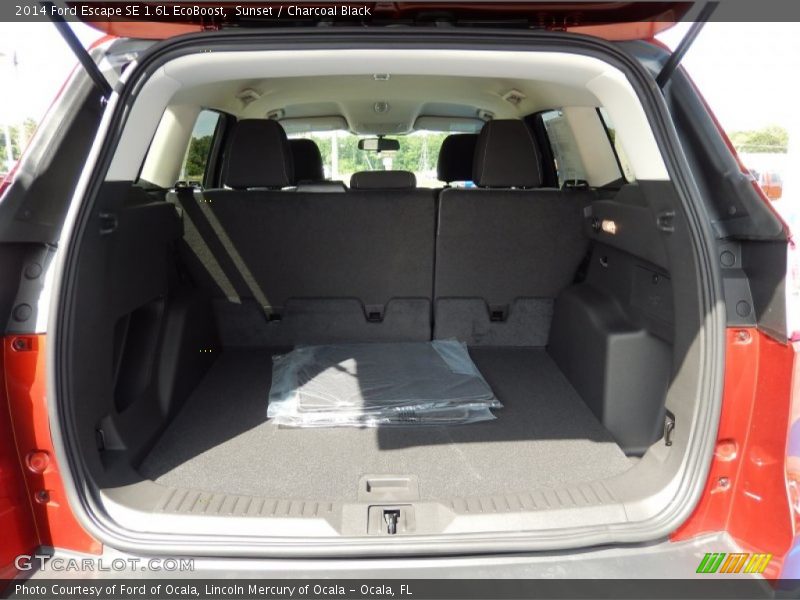 Sunset / Charcoal Black 2014 Ford Escape SE 1.6L EcoBoost