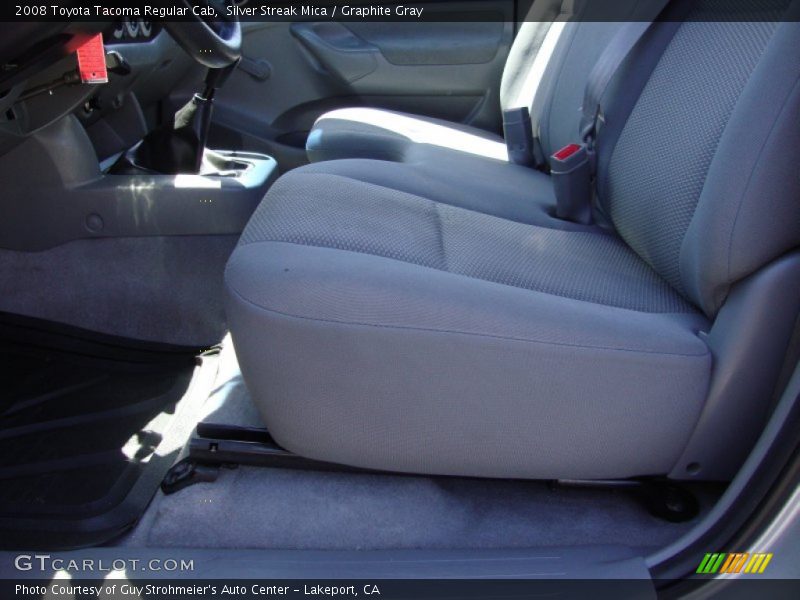 Silver Streak Mica / Graphite Gray 2008 Toyota Tacoma Regular Cab