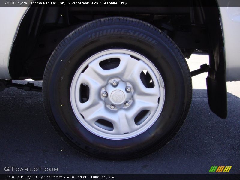 Silver Streak Mica / Graphite Gray 2008 Toyota Tacoma Regular Cab