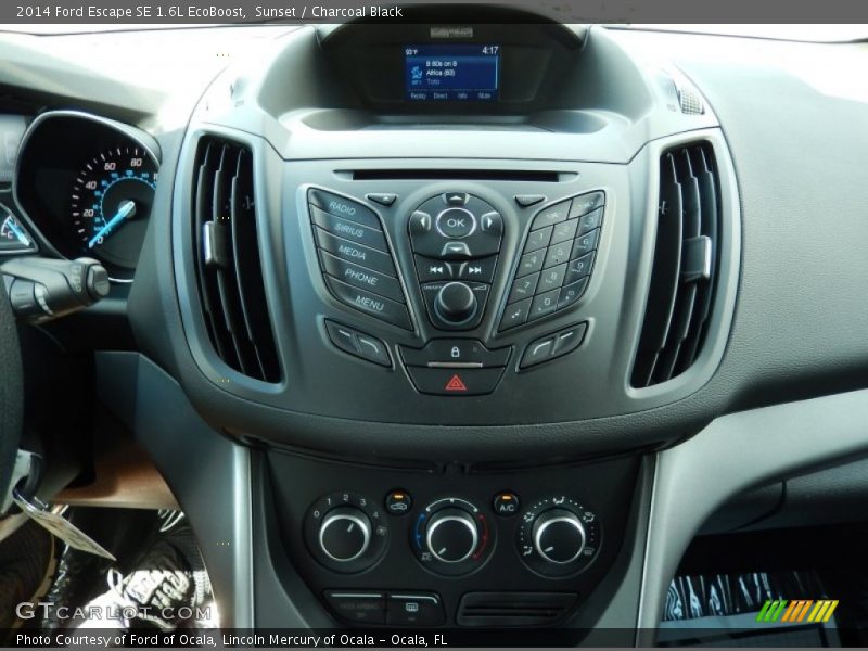 Sunset / Charcoal Black 2014 Ford Escape SE 1.6L EcoBoost