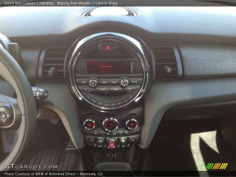 Blazing Red Metallic / Carbon Black 2014 Mini Cooper S Hardtop