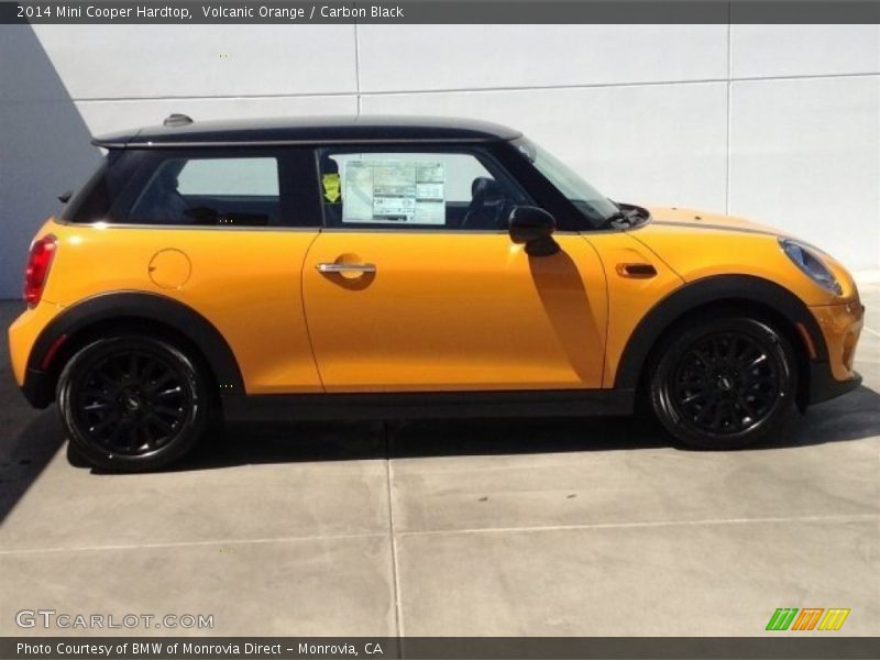  2014 Cooper Hardtop Volcanic Orange