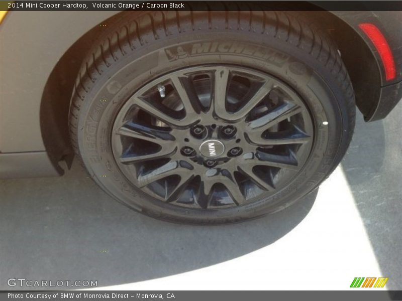 Volcanic Orange / Carbon Black 2014 Mini Cooper Hardtop