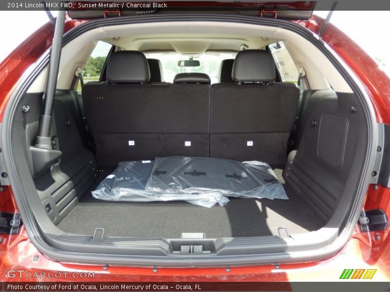 Sunset Metallic / Charcoal Black 2014 Lincoln MKX FWD