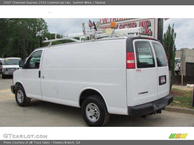 Summit White / Neutral 2007 Chevrolet Express 2500 Commercial Van