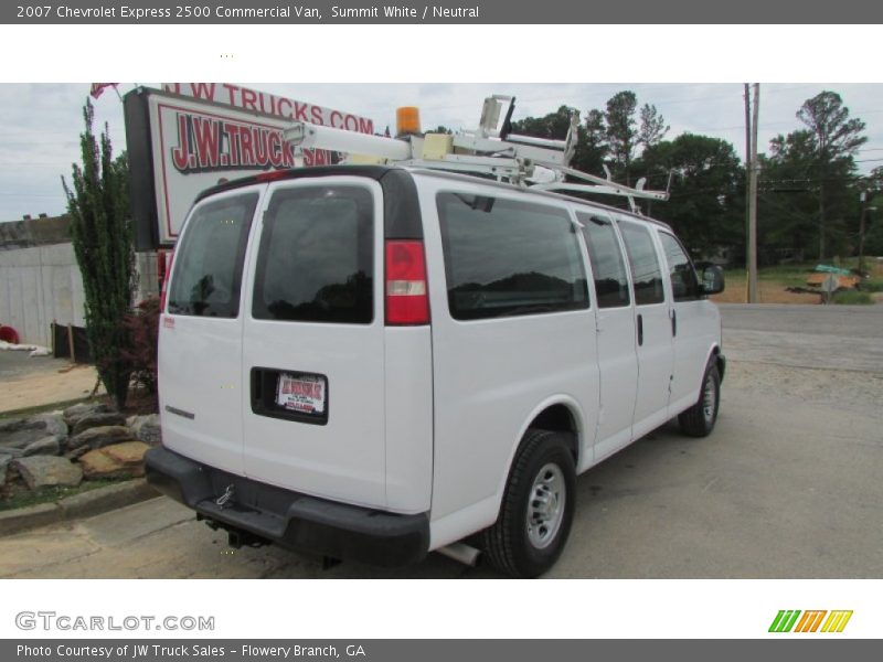Summit White / Neutral 2007 Chevrolet Express 2500 Commercial Van