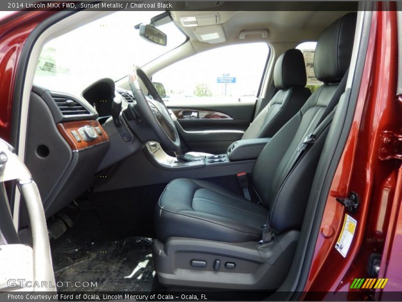 Sunset Metallic / Charcoal Black 2014 Lincoln MKX FWD