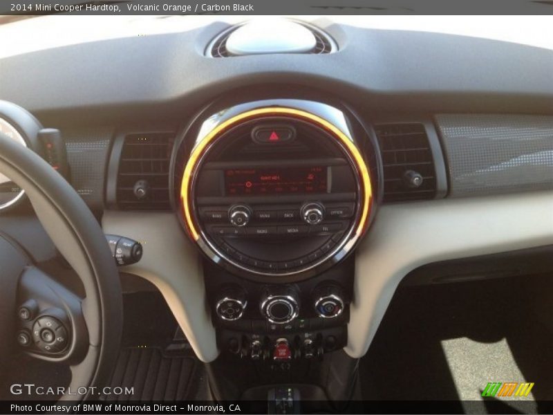 Volcanic Orange / Carbon Black 2014 Mini Cooper Hardtop
