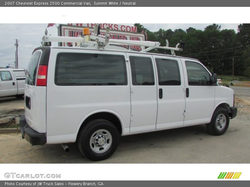 Summit White / Neutral 2007 Chevrolet Express 2500 Commercial Van