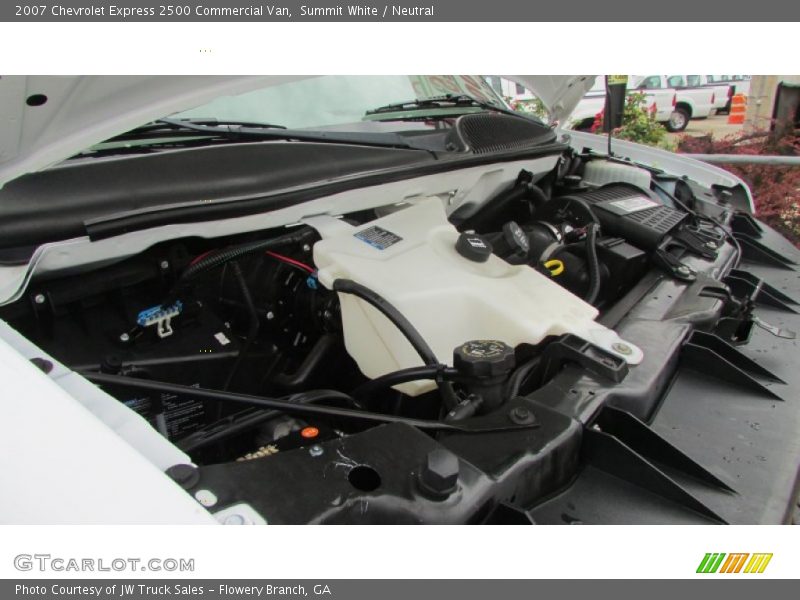 Summit White / Neutral 2007 Chevrolet Express 2500 Commercial Van